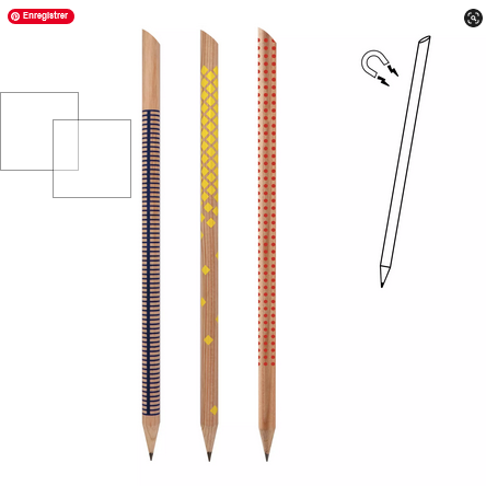 Crayons magnétiques toujours à portée de main - Tout Simplement