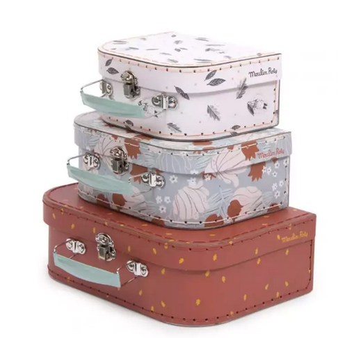Set de 3 valises Après la pluie - Moulin Roty