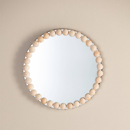 Miroir perlé